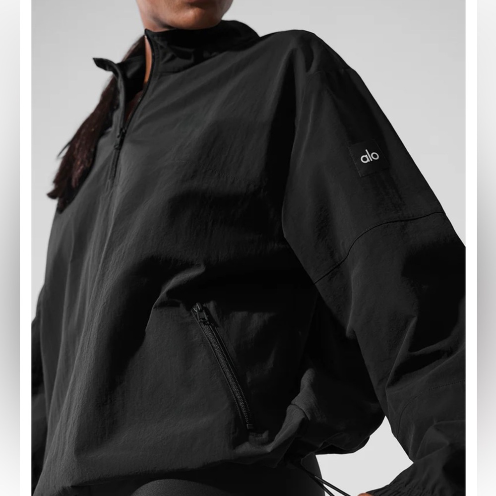 ALO Light Weight Takeaway Track Pullover